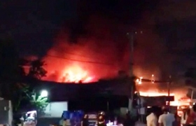 Cháy, nổ kinh hoàng tại cửa hàng ở Sài Gòn trong đêm Halloween